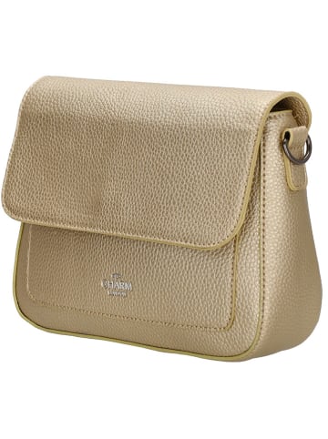 Charm Umhängetasche "New York" in Gold - (B)26 x (H)18 x (T)7 cm