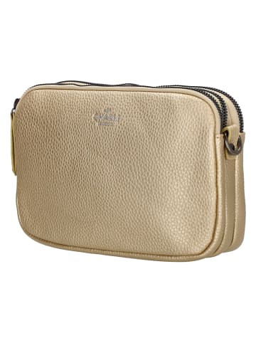 Charm Torebka "New York" w kolorze złotym - 21 x 14 x 8 cm