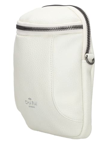 Charm Umhängetasche "New York" in Weiß - (B)13 x (H)19 x (T)8 cm