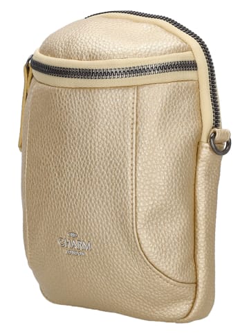 Charm Torebka "New York" w kolorze złotym - 13 x 19 x 8 cm