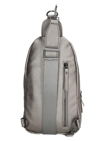 Charm Saszetka "New York" w kolorze szarym - 16 x 29 x 7 cm