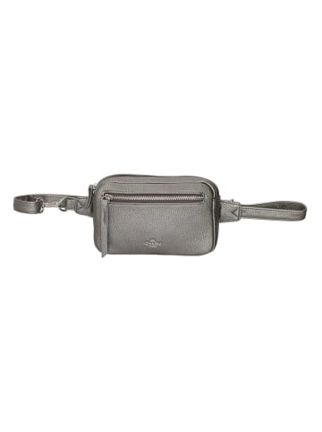 Charm Saszetka "Stratford" w kolorze szarym - 18 x 11 x 3,5 cm