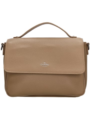 Charm Henkeltasche "Mulberry street" in Hellbraun - (L)25,5 x (H)19 x (T)9 cm