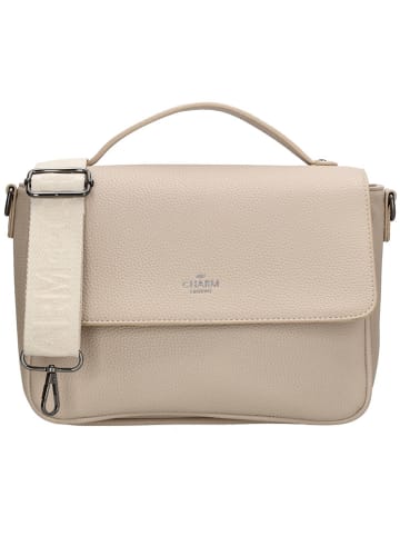 Charm Torebka "Mulberry street" w kolorze beżowym - 25,5 x 19 x 9 cm