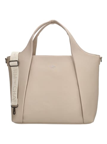 Charm Shopper bag "Mulberry street" w kolorze beżowym - 45 x 31 x 16 cm