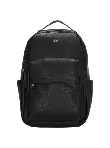 Charm Rucksack "Mulberry street" in Schwarz - (L)28 x (H)41 x (T)13,5 cm