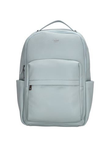 Charm Plecak "Mulberry street" w kolorze błękitnym - 28 x 41 x 13,5 cm