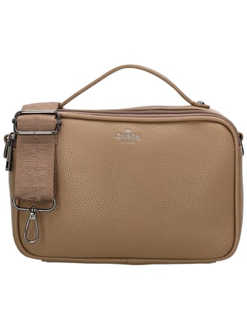 Charm Umhängetasche "Mulberry street" in Hellbraun - (L)23 x (H)17 x (T)7,5 cm