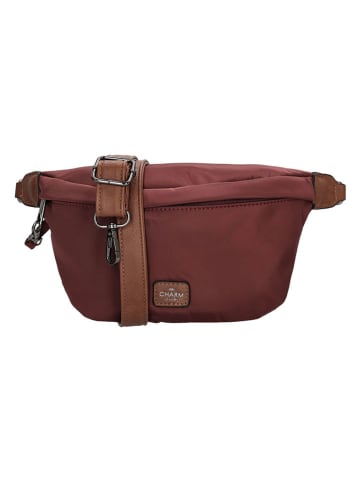 Charm Gürteltasche in Bordeaux - (B)22 x (H)14 x (T)6 cm