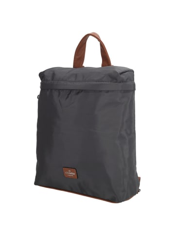 Charm Rucksack "Buckingham" in Grau - (B)26,5 x (H)29 x (T)7,5 cm