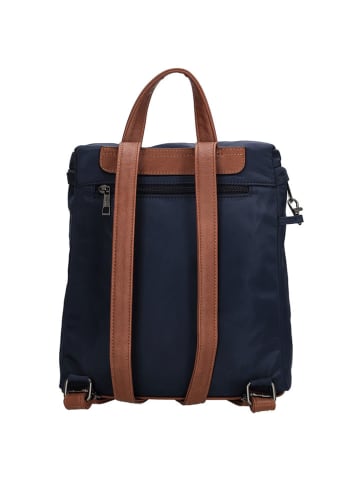 Charm Plecak "Buckingham" w kolorze granatowym - 26,5 x 29 x 7,5 cm