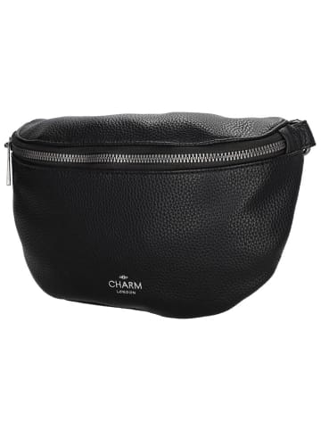 Charm Saszetka w kolorze czarnym - 22 x 14 x 6 cm