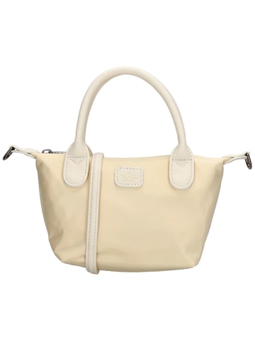 Charm Henkeltasche "Buckingham Mono" in Beige - (L)18 x (H)13 x (T)9 cm