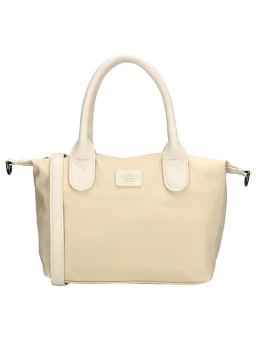 Charm Henkeltasche "Buckingham Mono" in Beige - (L)30 x (H)20 x (T)11 cm