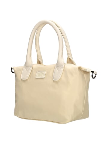 Charm Henkeltasche "Buckingham Mono" in Beige - (L)30 x (H)20 x (T)11 cm