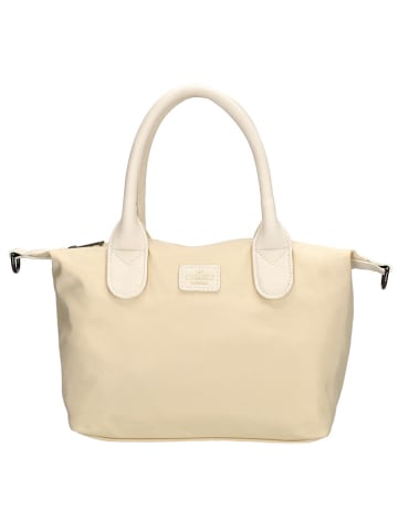 Charm Henkeltasche "Buckingham Mono" in Beige - (L)30 x (H)20 x (T)11 cm
