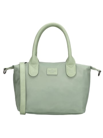 Charm Henkeltasche "Buckingham Mono" in Hellgrün - (L)30 x (H)20 x (T)11 cm