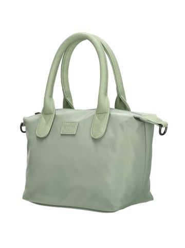 Charm Henkeltasche "Buckingham Mono" in Hellgrün - (L)30 x (H)20 x (T)11 cm