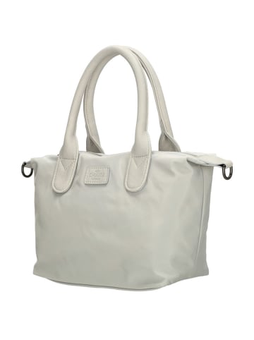 Charm Henkeltasche "Buckingham Mono" in Weiß - (L)30 x (H)20 x (T)11 cm