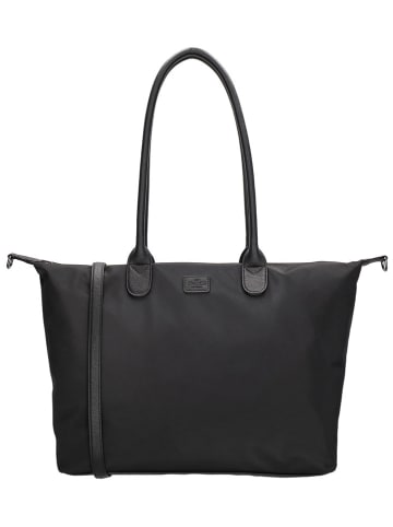 Charm Shopper "Buckingham Mono" in Schwarz - (B)51 x (H)33 x (T)14 cm