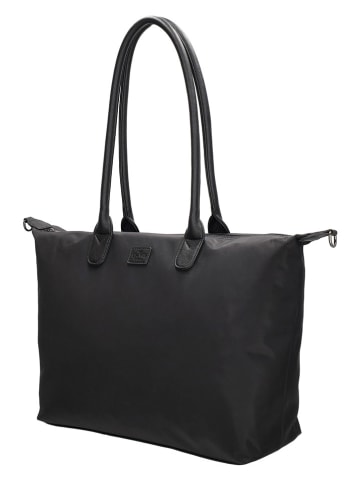 Charm Shopper "Buckingham Mono" in Schwarz - (B)51 x (H)33 x (T)14 cm