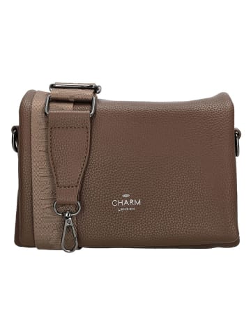 Charm Umhängetasche in Braun - (B)21,5 x (H)15 x (T)7,5 cm