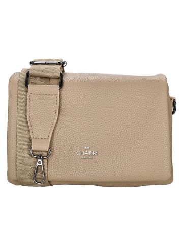 Charm Umhängetasche "Pentonville" in Beige - (B)21,5 x (H)15 x (T)7,5 cm
