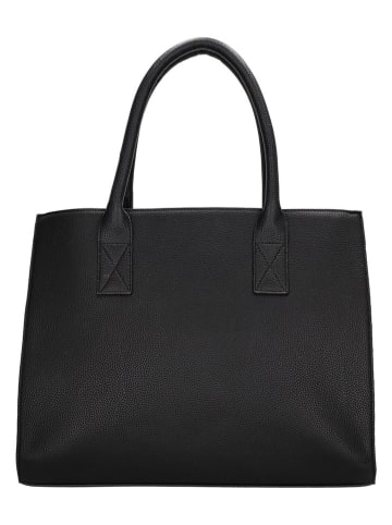 Charm Schultertasche in Schwarz - (B)40 x (H)32 x (T)13 cm