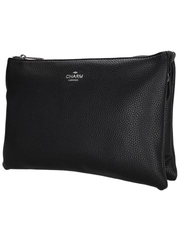 Charm Umhängetasche in Schwarz - (B)25 x (H)17 x (T)5 cm