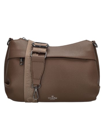 Charm Umhängetasche "Pentonville" in Hellbraun - (B)31 x (H)20,5 x (T)10,5 cm