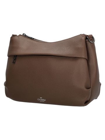Charm Umhängetasche "Pentonville" in Hellbraun - (B)31 x (H)20,5 x (T)10,5 cm