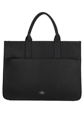 Charm Businesstasche in Schwarz - (B)40 x (H)29 x (T)12 cm