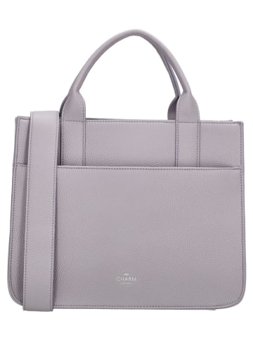 Charm Henkeltasche in Lila - (B)30 x (H)24 x (T)9 cm
