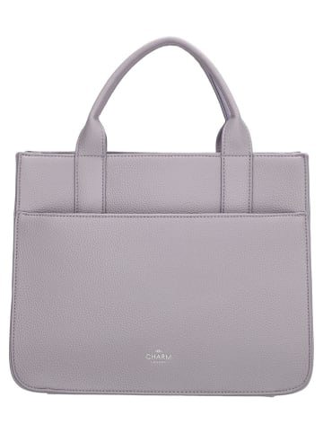 Charm Torebka w kolorze fioletowym - 30 x 24 x 9 cm