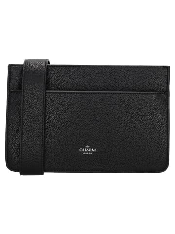 Charm Umhängetasche in Schwarz - (B)26 x (H)17 x (T)10 cm