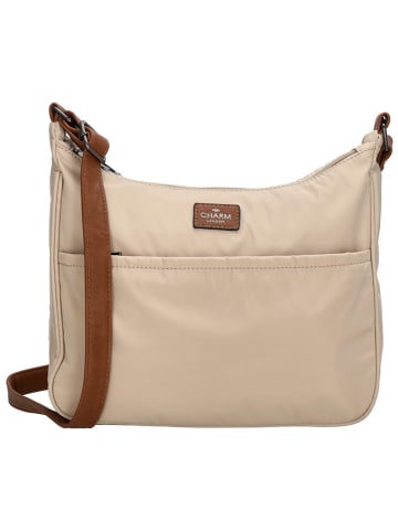 Charm Umhängetasche in Beige - (B)29 x (H)22 x (T)8 cm