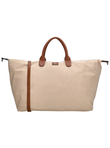 Charm Reisetasche "Buckingham" in Beige - (B)65 x (H)36 x (T)20 cm
