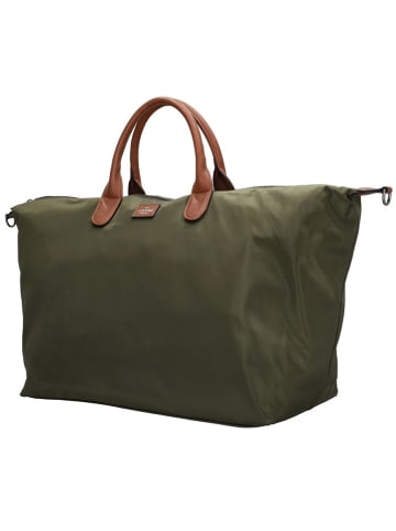 Charm Reisetasche "Buckingham" in Khaki - (B)65 x (H)36 x (T)20 cm