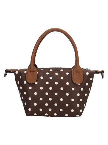 Charm Henkeltasche "Buckingham" in Hellbraun - (B)20 x (H)13 x (T)9 cm