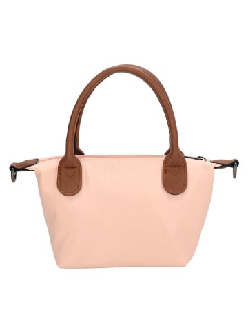 Charm Henkeltasche "Buckingham" in Rosa - (B)20 x (H)13 x (T)9 cm
