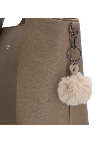 Charm Zawieszka "Buckingham" w kolorze beżowym