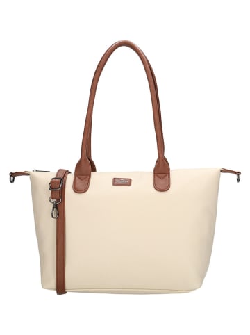 Charm Shopper "Buckingham Palace" in Beige - (B)42 x (H)25 x (T)15 cm