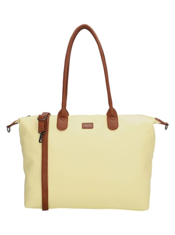 Charm Businesstasche "Buckingham Palace" in Gelb - (B)51 x (H)33 x (T)14,5 cm