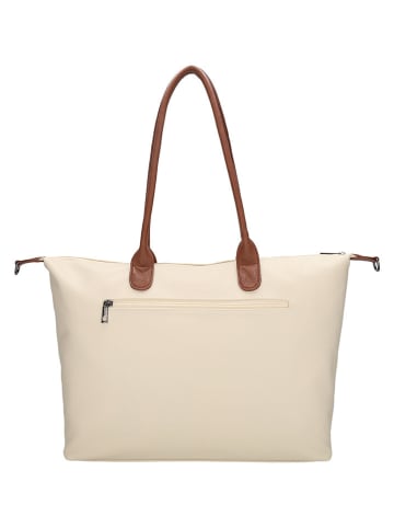 Charm Aktówka "Buckingham Palace" w kolorze beżowym - 51 x 33 x 14,5 cm