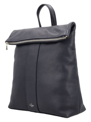 Charm Plecak "Washington" w kolorze granatowym - 28,5 x 31 x 12 cm