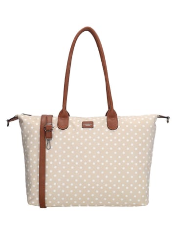 Charm Businesstasche "Buckingham" in Beige - (B)51 x (H)33 x (T)14,5 cm