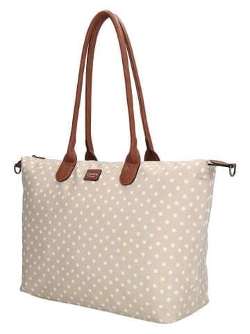 Charm Businesstasche "Buckingham" in Beige - (B)51 x (H)33 x (T)14,5 cm