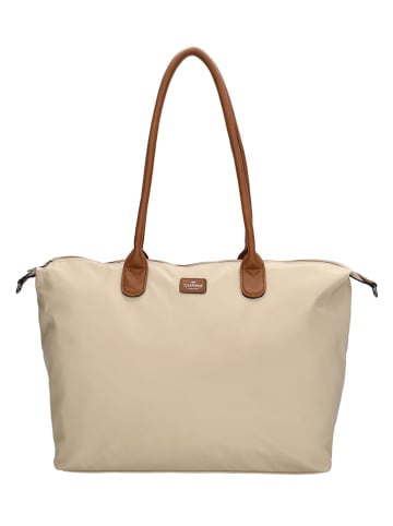 Charm Shopper "Buckingham" in Beige - (B)51 x (H)33 x (T)14 cm