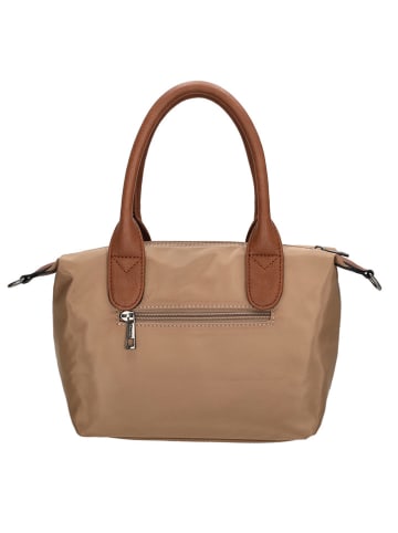 Charm Henkeltasche "Buckingham" in Hellbraun - (B)30 x (H)20 x (T)11 cm