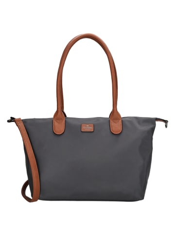 Charm Schultertasche in Dunkelblau - (B)30 x (H)20 x (T)11 cm